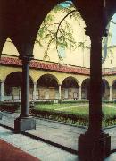 View of the Convent of San Marco ANGELICO  Fra